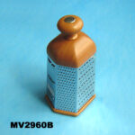 10" Six Side Grater Wooden Clour Handle