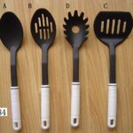 Plastic Handle Nylon Kitchen Tool Spoon