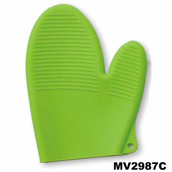 MV2987C Silicone Glove(Oven Mitten) Hand Tag In Display Box