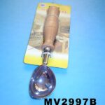 Deluxe Ice Cream Spoon W/ Wooden Handle