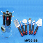 6Pcs Kichen Tools+Kichen Rack