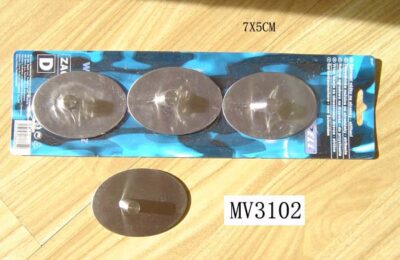3Pcs S/S Adhesive Hook