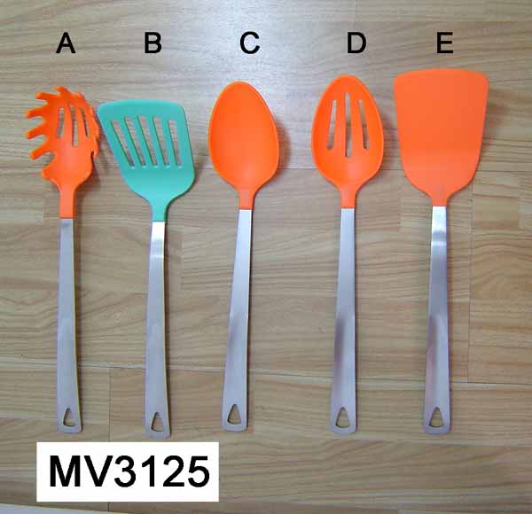MV3125A Nylon Vermicellt Prongs W/ S.S. Handle