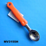Steel Spoon Plastic Handle