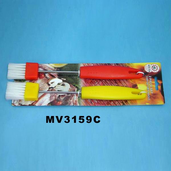 MV3159C 2Pcs Plastic Food Brush Set T/C
