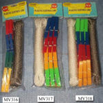 8M Rope W/ 12Pcs Clipper