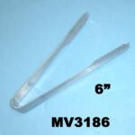 6" S/S Food Tongs
