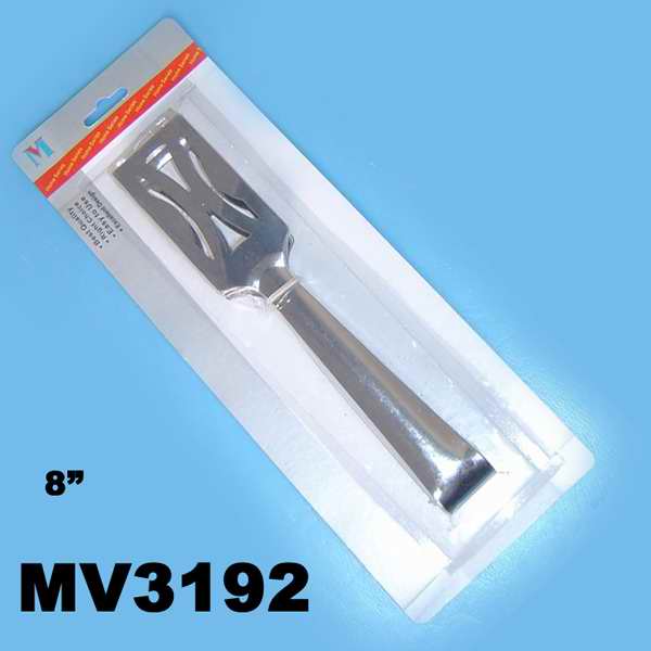 8" S/S FOOD TONGS T/C