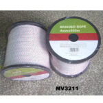 4Mmx600M P.P. Braided Rope 16 Plaits In Large Paper Reel