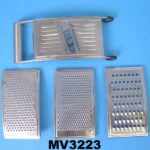 Set Of 4  Grate S/S In Box