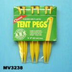 6Pcs 9" Tent Stakes