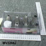 7Pcs Stainless Steel Nozzles In Pvc Box