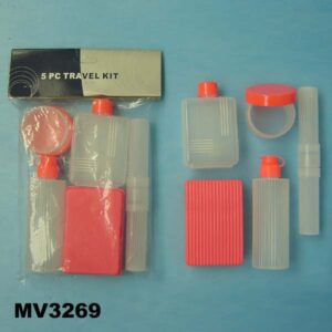 5 Pc Travel Kit 16 Set In Clr Box)