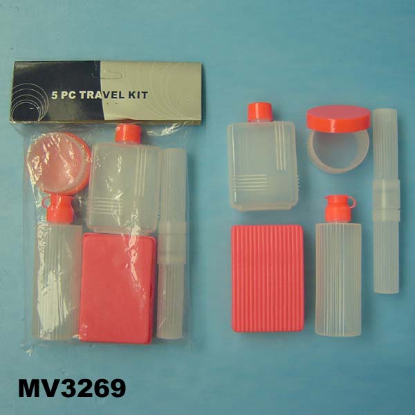 MV3269 5 Pc Travel Kit 16 Set In Clr Box)