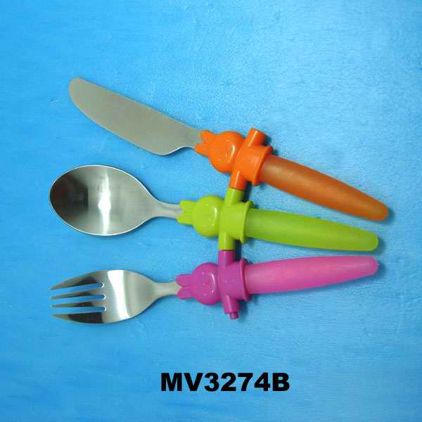 3Pcs  Cutlery Set T/C