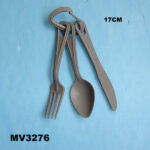 3Pcs Plastic Cutlery Set
