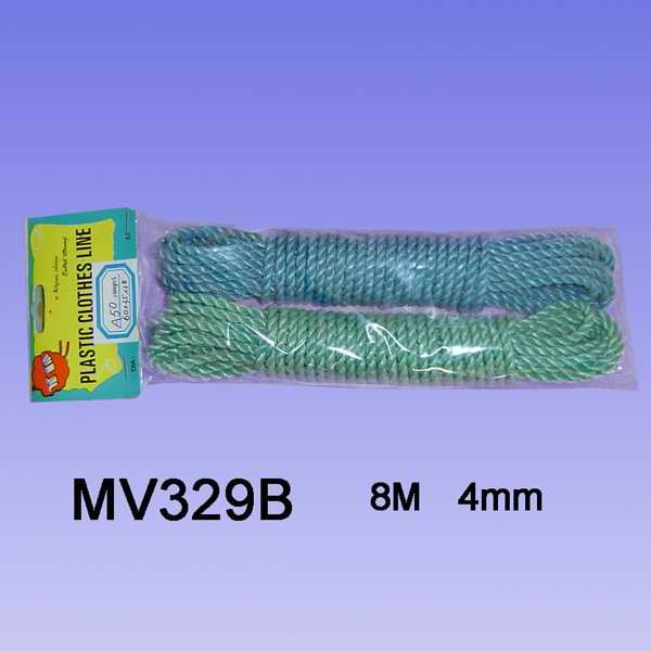 MV329B A50 8M 4Mm Pp Rope In Pvc Bag W/Hang Card