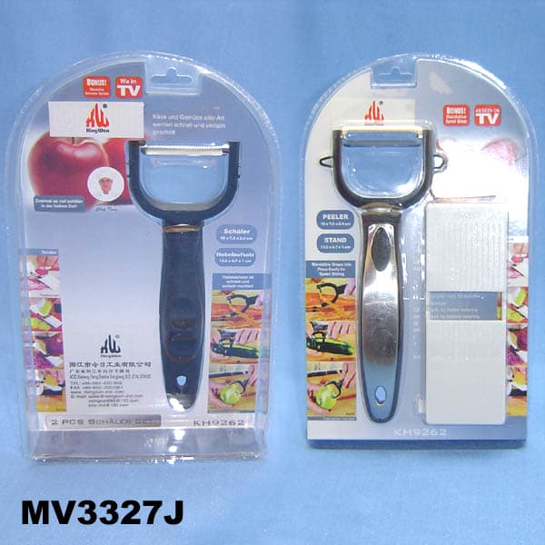 MV3327J S/S Peeler With Plastic Stand