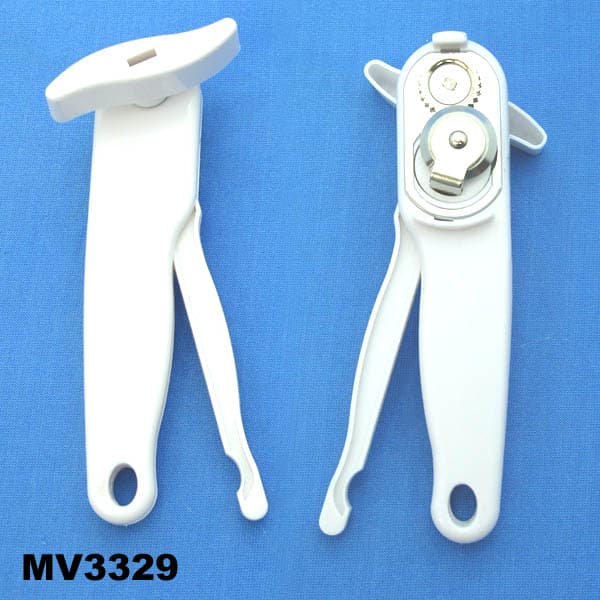 Can Opener 纯白色可活动手柄开罐器 In Color Box