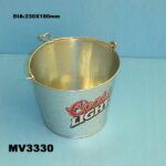 Ice Bucket W/Bottle Open Hand