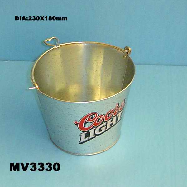 MV3330 Ice Bucket W/Bottle Open Hand