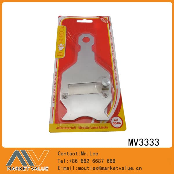 MV3333 S.S. Slicer Flat Blade Adjust Tickness B/C