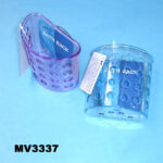 Plastic Bath Rack 2Pcs Cup Suction