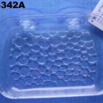 Plastic Soap Rack T/C W/ 2Pcs Cup Suction