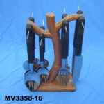 16Pcs Cutlery Set W/ Stand