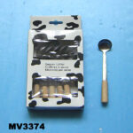 6Pcs Spoon W/ Wooden Handle In Color Box