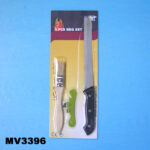 Brush & Bread Knife And Can Opener (Bbq Set) B/C