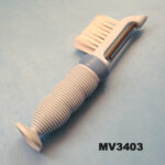 Soft And Sunction Handle S/S Peeler W/ Brush