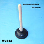 Sink Plunger W/Handle Handle Sticker