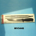7"Meat Knife W/ 12.5" S.S. Food Tong