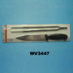 6.5"Meat Knife W/ 12.5" S.S. Food Tong