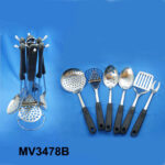 6Pcs Kitchen  Tools+Kitchen Rack