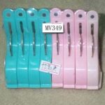 8Pcs Plastic Clothes Pegs