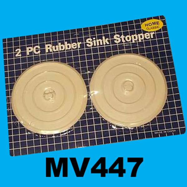 MV447 2Pc Rubber Sink Stopper