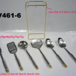 6Pcs Kitchen Tools W/ Stand In Color Box