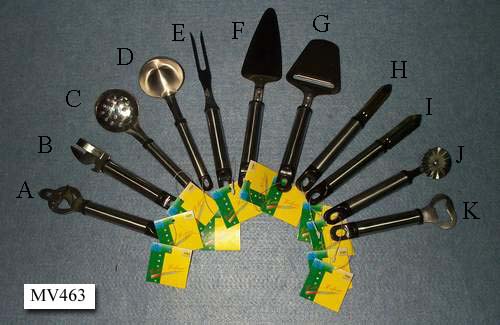 MV463D S/S Hollow Handle Spoon