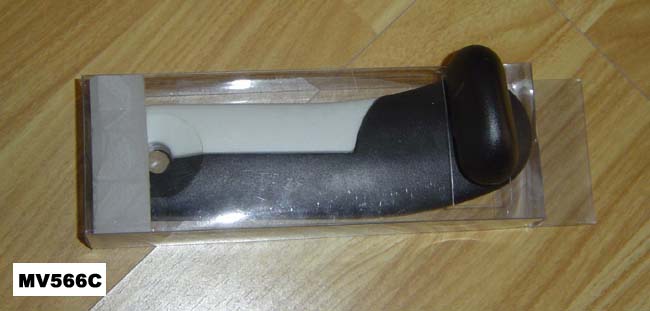 White & Black Can Opener In Pvc Box