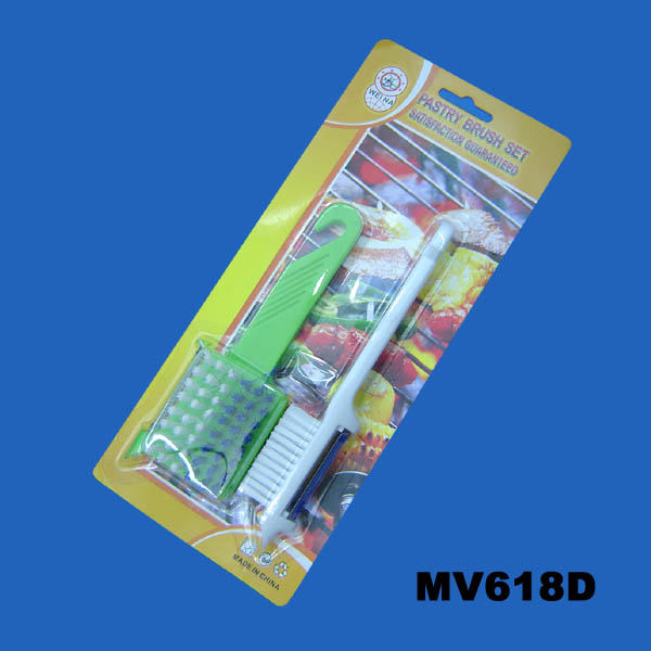 MV618D 2Pcs 2-In-1 Brush Grater B/C