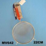22Cm.Metal Strainer W.Handle Tag Card