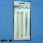 Metal Nutcracker W/2 Picks 7.5"Hx3.5"Wx.5"D