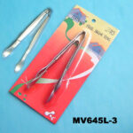 2Pcs 4"S/Steel Sugar Tong B/C
