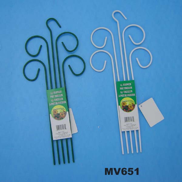MV651 14" Pot Trellis With Pe Coating Wire
