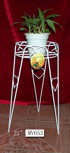 MV653 21" Vinyl Coated Plant Stand