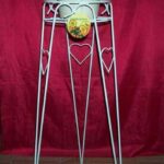 30" Vinly Coated Plant Stand
