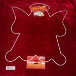 Vinyl Coated Christmas Bear Form Light Rack