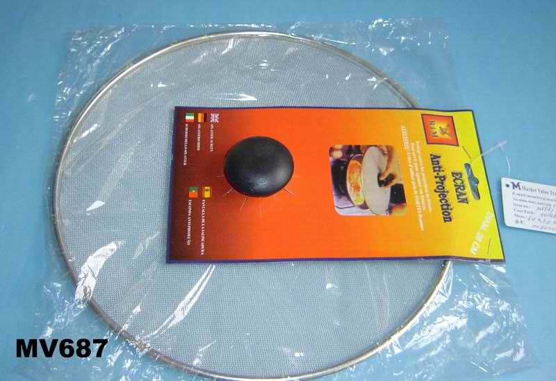 MV687-23 23Cm Splatter Cover W/Head Card